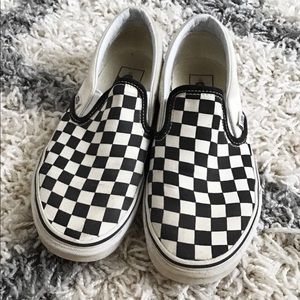 Checkered vans